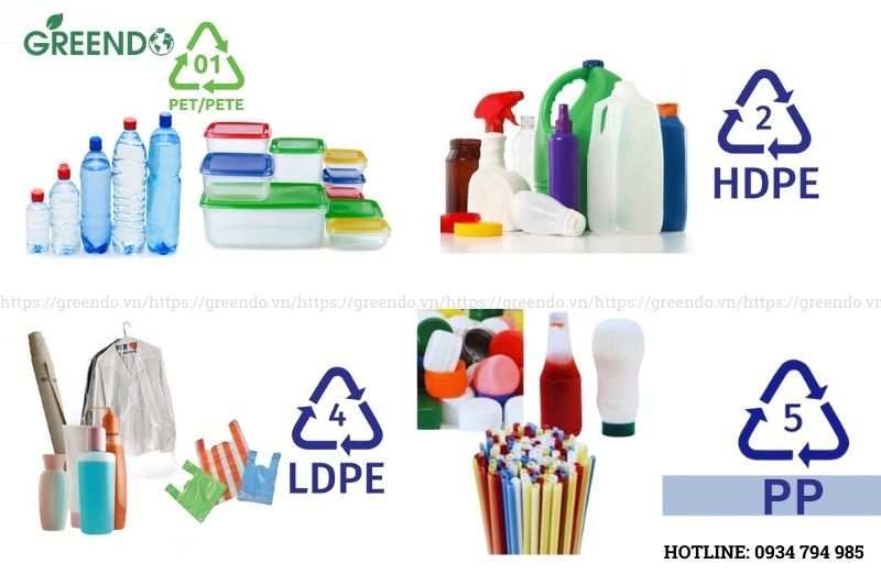 ký hiệu trên các đồ dùng bằng nhựa