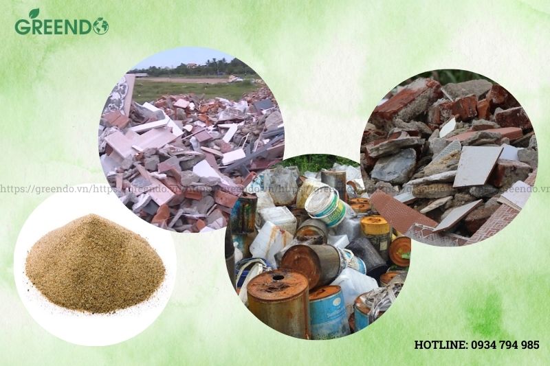 rác thải xây dựng