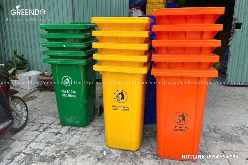 thùng rác tại hà tĩnh