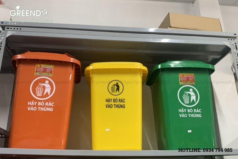 thùng rác quận bình chánh