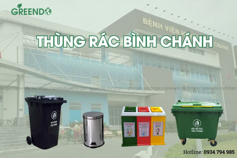 Thùng rác Bình Chánh