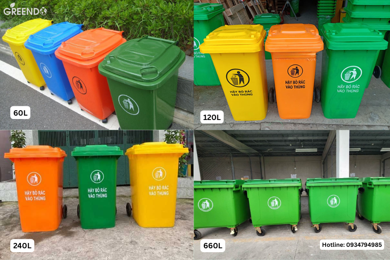 Thùng rác ở Bình Định