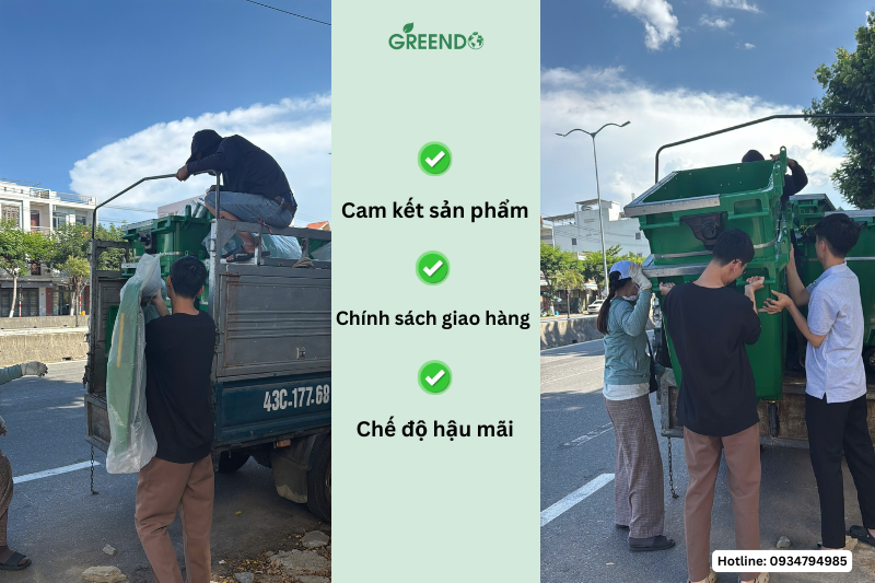 Thùng rác ở Bình Thuận