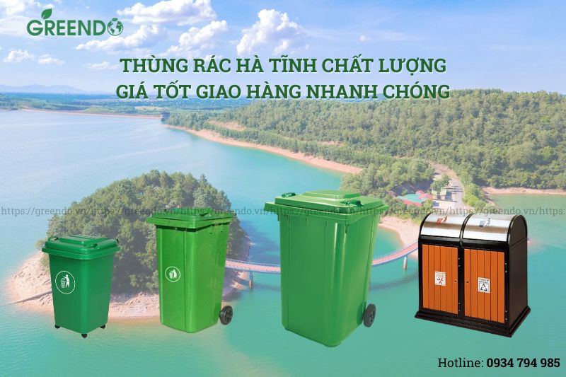 Thùng rác Hà Tĩnh