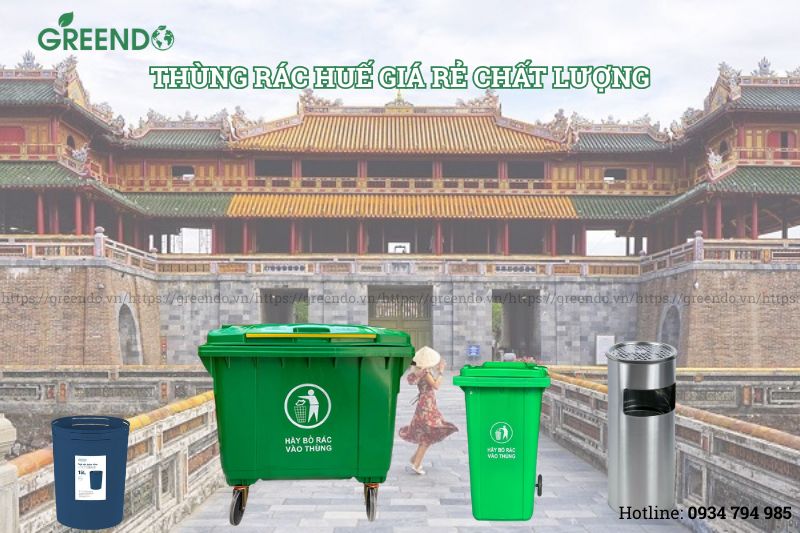 Thùng rác Huế