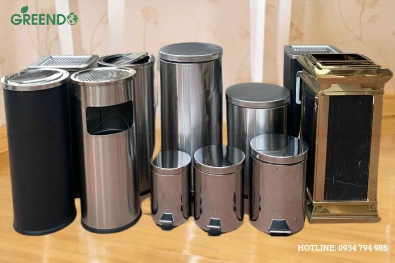 thùng rác khách sạn