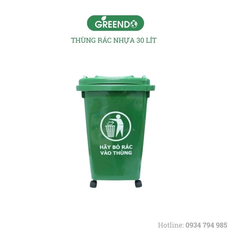Thùng rác nhựa 30 lít