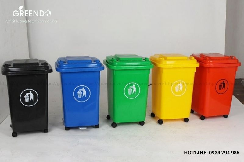 thùng rác nhựa hdpe