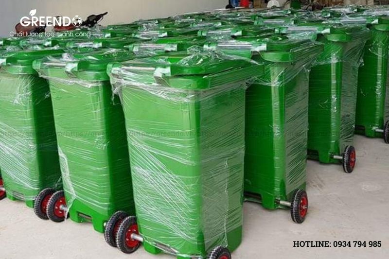 thùng chứa rác bằng nhựa hdpe
