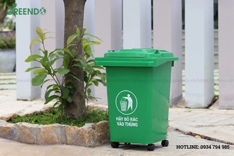 thùng rác nhựa hdpe