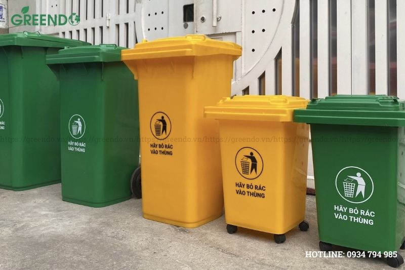 thùng rác nhựa hdpe