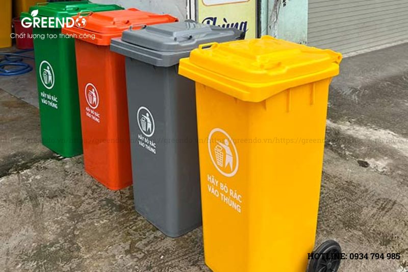thùng rác nhựa ở quận 4