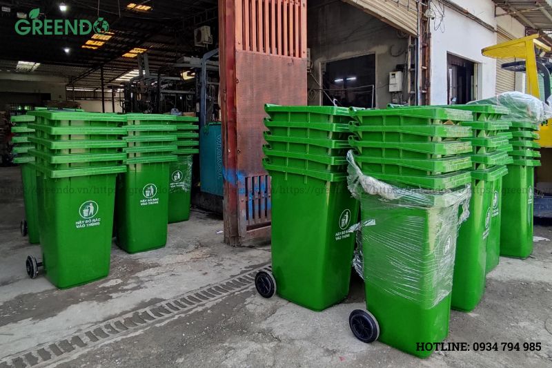 thùng rác nhựa quận 4