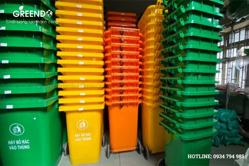 thùng rác nhựa quận 4