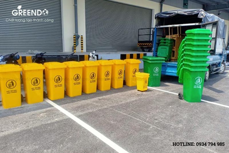 thùng rác nhựa ở quận 4