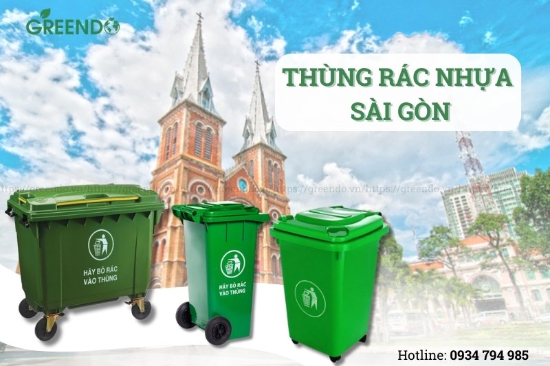 Thùng Rác Nhựa Sài Gòn – Mẫu Mã Đa Dạng, Giá Cực Rẻ
