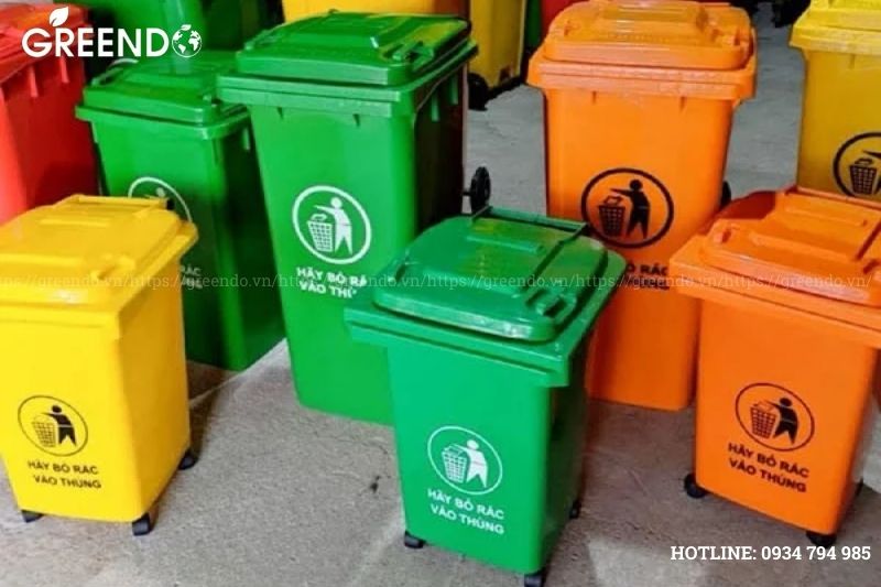 thùng rác nhựa ninh thuận