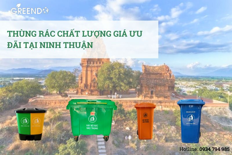 Thùng rác Ninh Thuận