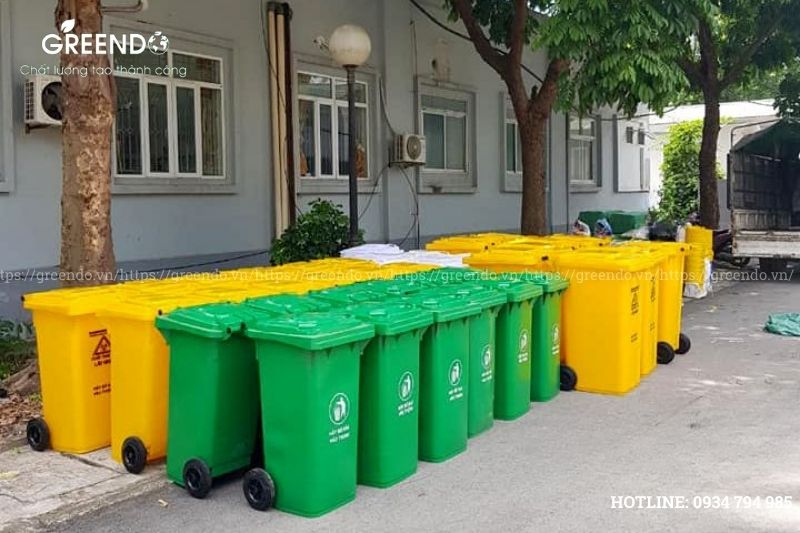 thùng rác quận 10