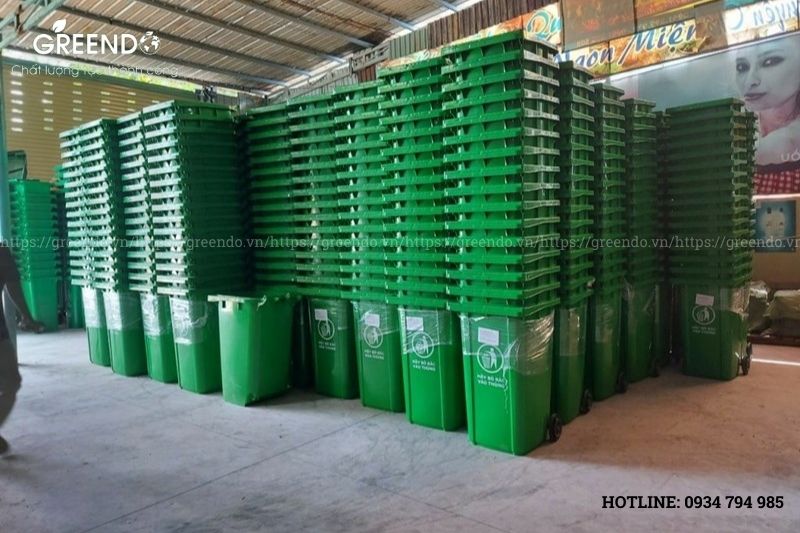thùng rác tại quận 10