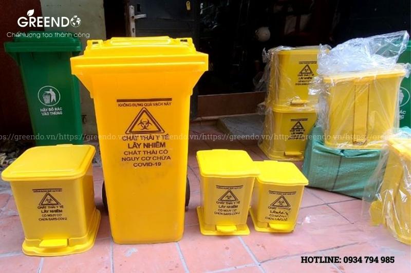 thùng rác y tế quận 3