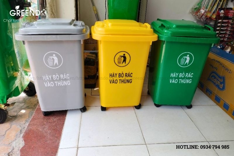 thùng rác bình thạnh