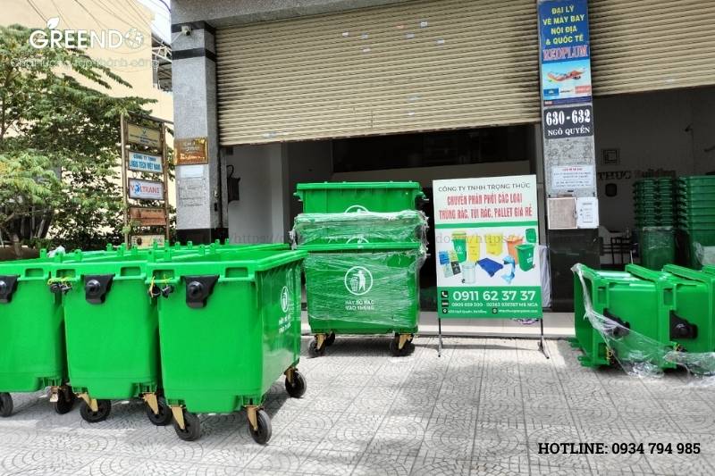 thùng rác nhựa quận bình thạnh