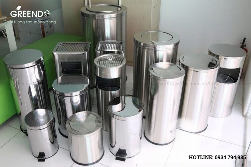 Thùng rác inox quận bình thạnh