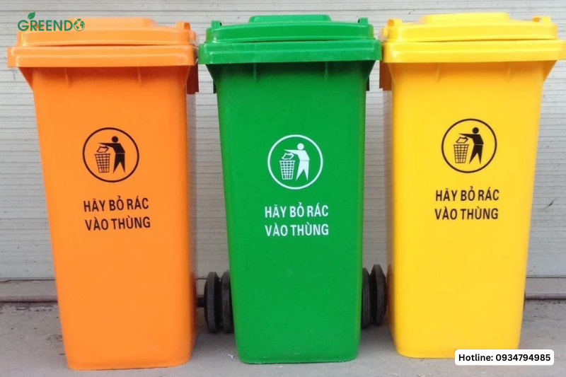 Thùng rác Vĩnh Phúc