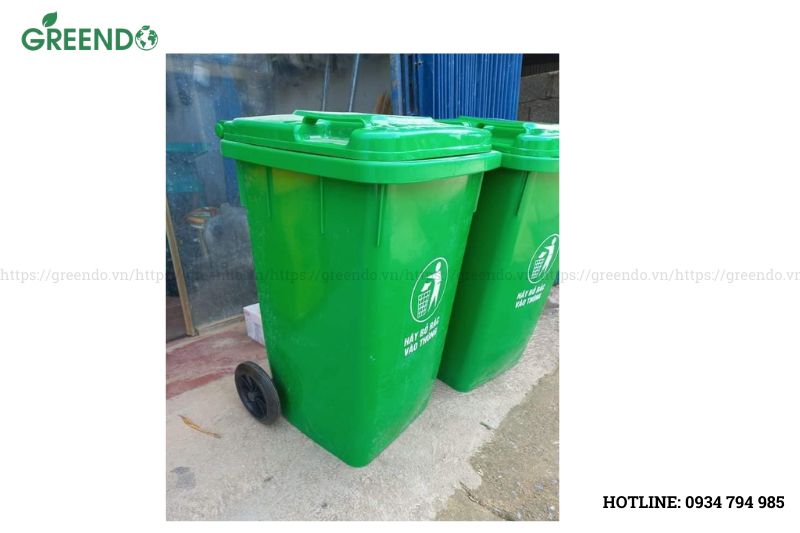 thùng rác y tế 120 lít
