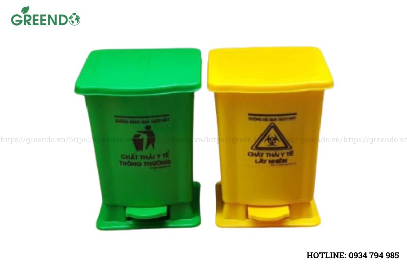 thùng rác y tế 15 lít
