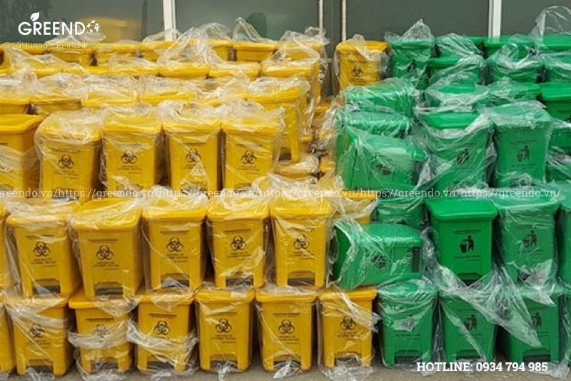 thùng rác y tế 30 lít