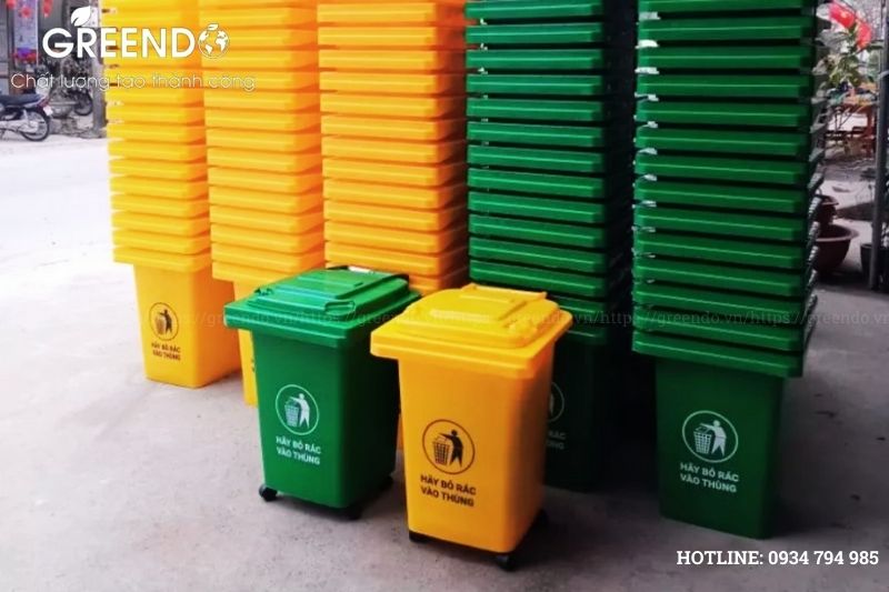 thùng rác y tế 60 lít