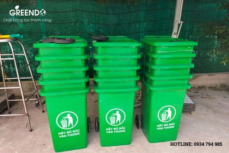 Thùng đựng rác Cao Bằng