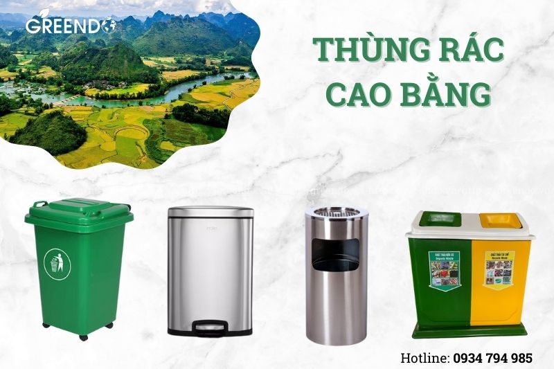 Thùng rác Cao Bằng