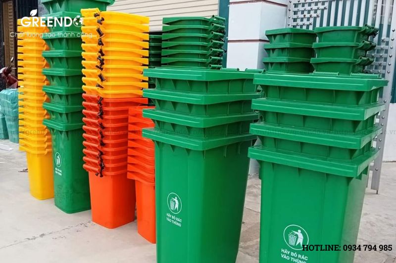 thùng rác nhựa quận thủ đức