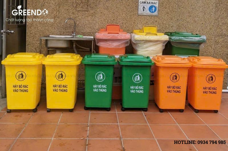thùng rác nhựa quận thủ đức