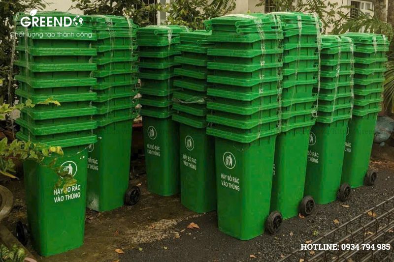 thùng rác nhựa quận thủ đức