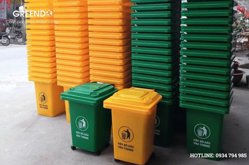 thùng rác nhựa quận thủ đức