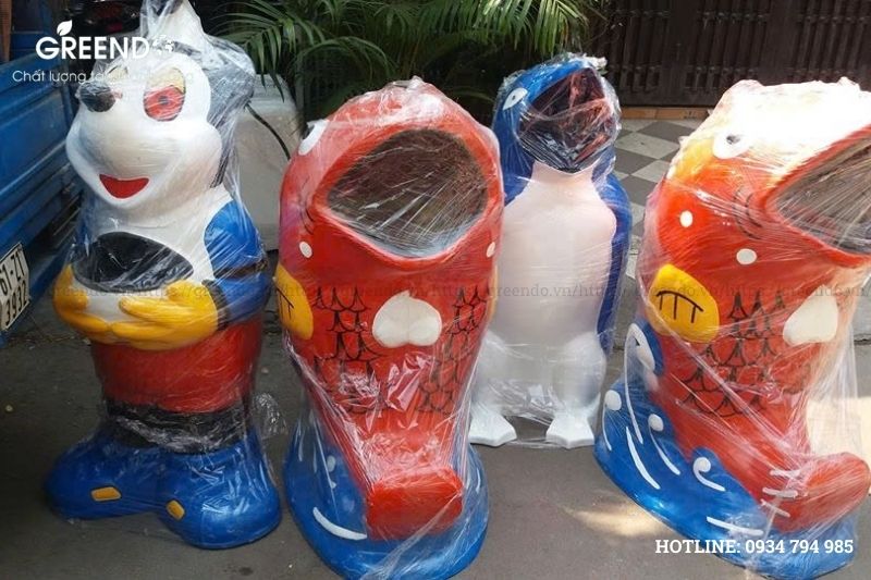 Thùng rác tại Phú Thọ