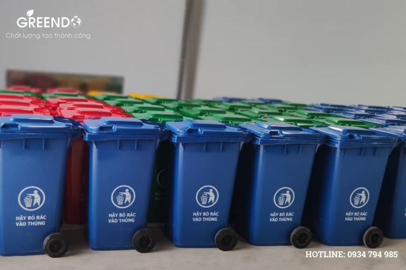 Thùng rác tại Phú Thọ