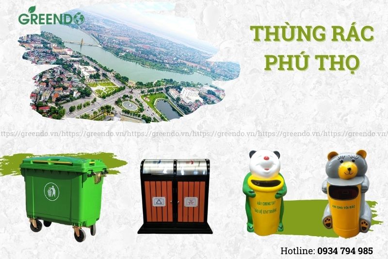 Thùng rác Phú Thọ