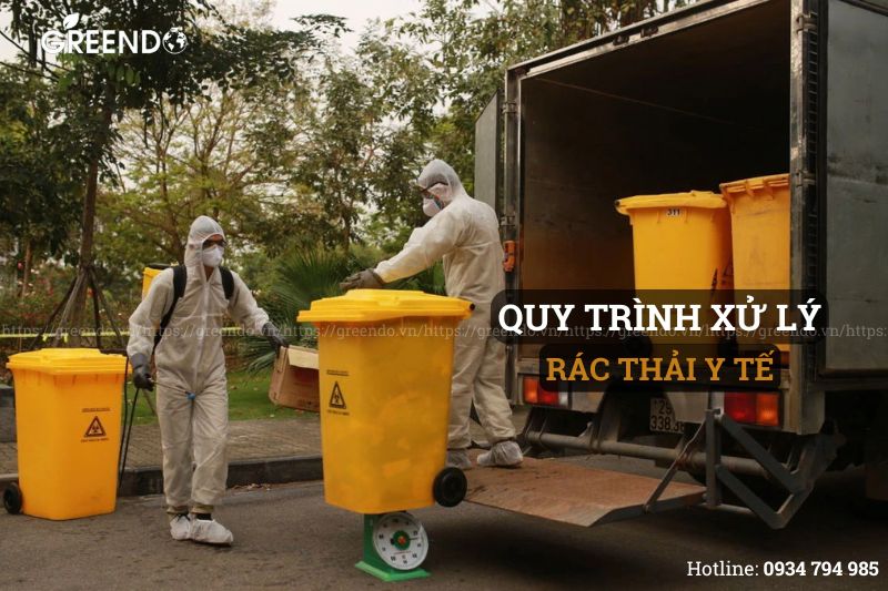 Quy trình xử lý rác thải y tế