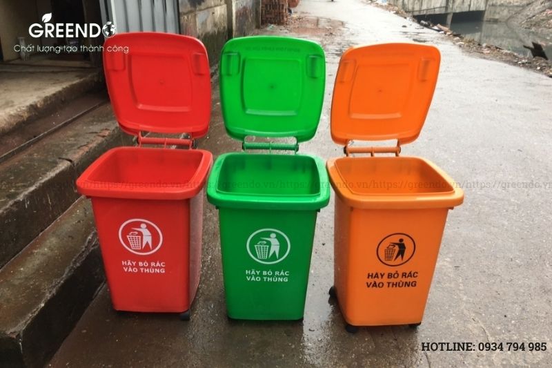 Thùng đựng rác Lâm Đồng
