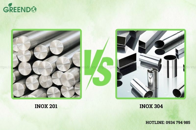 inox 201 và 304