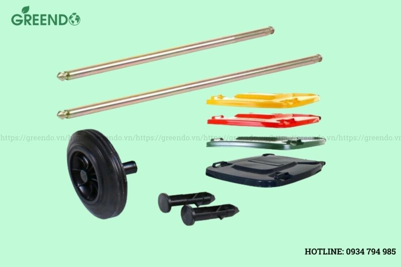 Nắp thùng đựng rác 60L