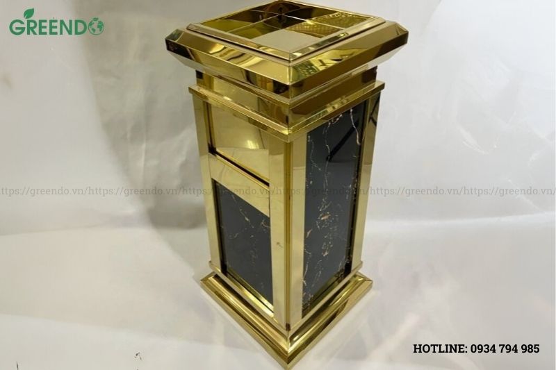Thùng rác đá hoa cương A40