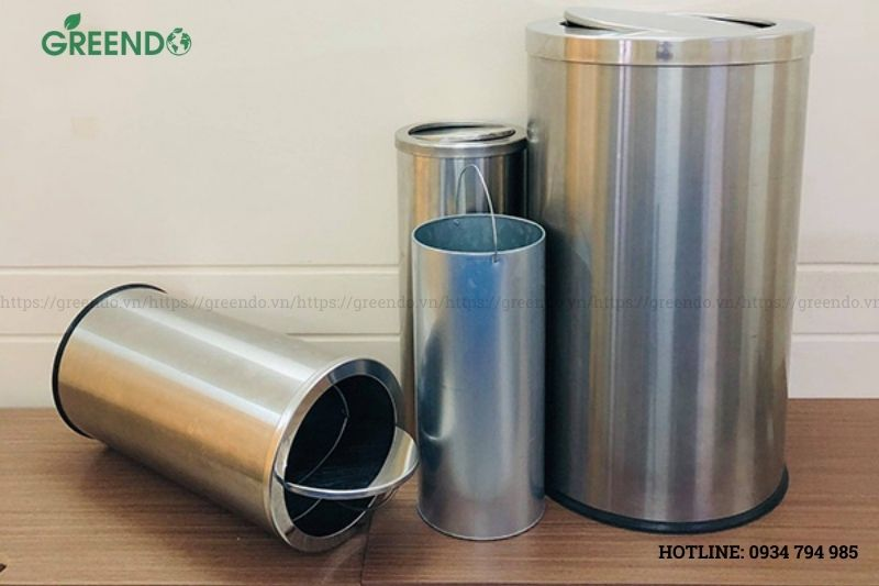 Thùng rác tại Kon Tum