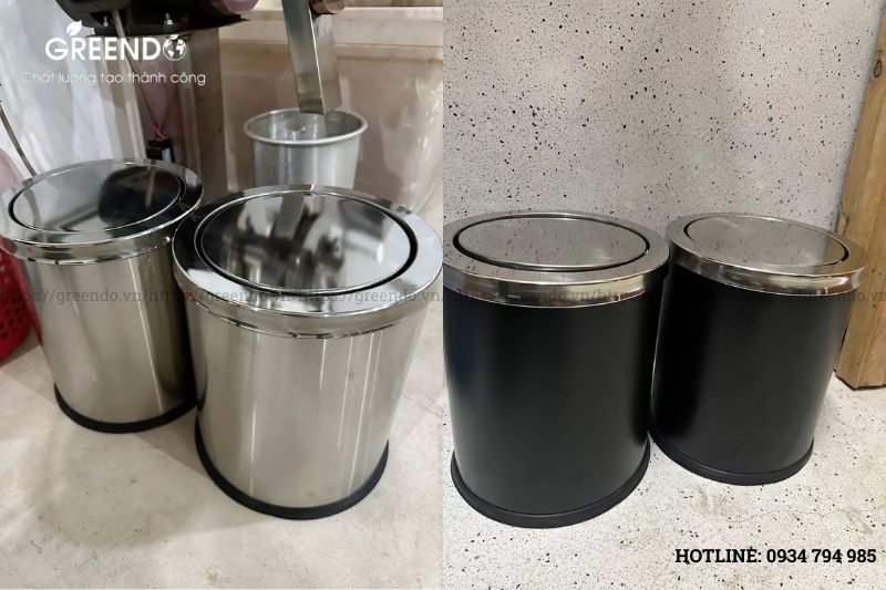 Thùng rác tại Nam Định