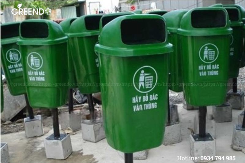 Địa chỉ cung cấp thùng rác treo